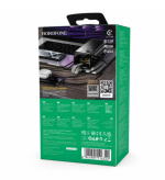 Зовнішній акумулятор Power Bank BOROFONE DBT35A 40000 мА·год, 22,5 Вт, PD 20W, з вбудованими кабелями та ліхтариком, чорний - Зображення 6