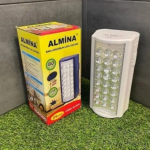 Акумуляторний ліхтар Almina 2606L для дому та кемпінгу 24 LED з вбудованим акумулятором та функцією Power Bank Білий - Зображення 3