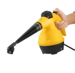 Ручний пароочисник Steam Cleaner DF-A001 1000 Вт, 350 мл, з насадками, жовтий - Зображення 3
