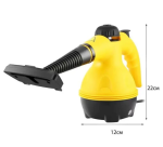Ручний пароочисник Steam Cleaner DF-A001 1000 Вт, 350 мл, з насадками, жовтий - Зображення 5