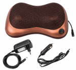 Масажна подушка для шиї та спини Massage Pillow, 8 роликів, з підігрівом - Зображення 5