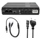 Джерело безперебійного живлення UPS DC1018P для роутера та ONU, 10400 мА·год, 18 Вт, 5V/9V/12V - Зображення 4