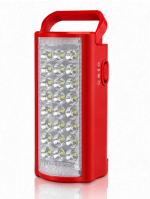 Акумуляторний ліхтар Almina 2606L 24 LED з функцією Power Bank, червоний - Зображення 2