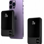 Power Bank MagSafe 20000 мА·год 20 Вт з бездротовою зарядкою Qi 15 Вт та дисплеєм