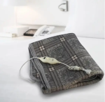 Електропростирадло з підігрівом Electric Blanket 150×170 см, 2 режими 40/80 Вт, сіре - Зображення 2