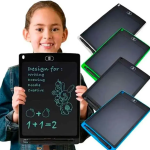 Дитяча 3D-ручка 3DPEN-6 з LCD-планшетом, трафаретами та 100 м PLA-пластику Блакитна - Зображення 3