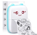 Портативний термопринтер Mini Printer Bluetooth для Android та iOS, без чорнил, USB, білий - Зображення 6